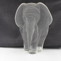 Mats Jonasson Lead Crystal Elephant
