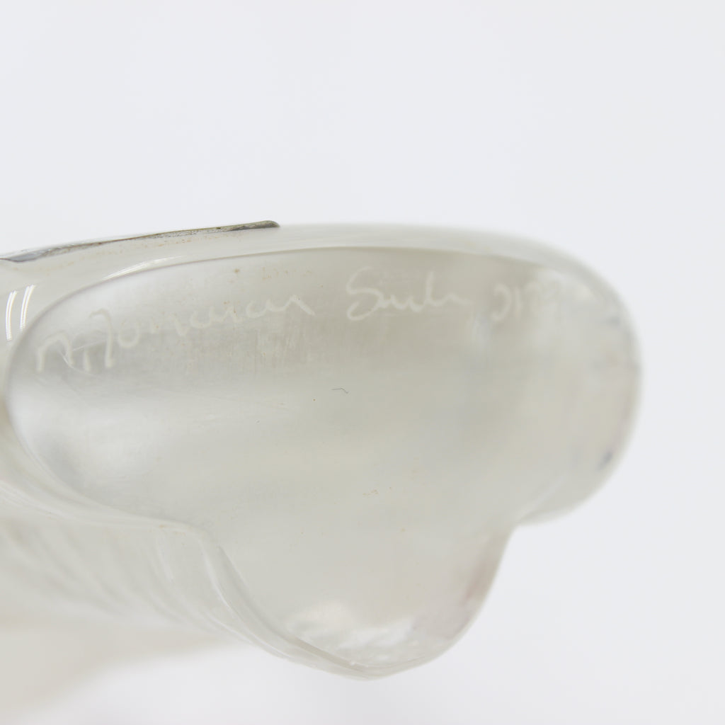 Mats Jonasson Lead Crystal Elephant
