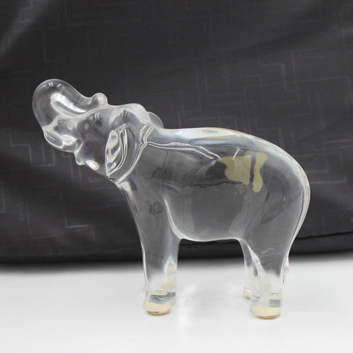 Baccarat Crystal Trunk Up Elephant