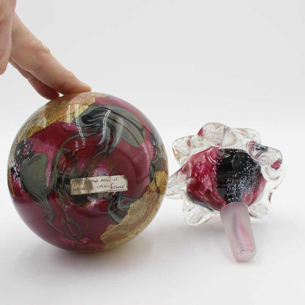 Novaro Perfume Bottle With Topper (1943)