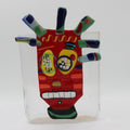 Fortier Glass w/ fused mask