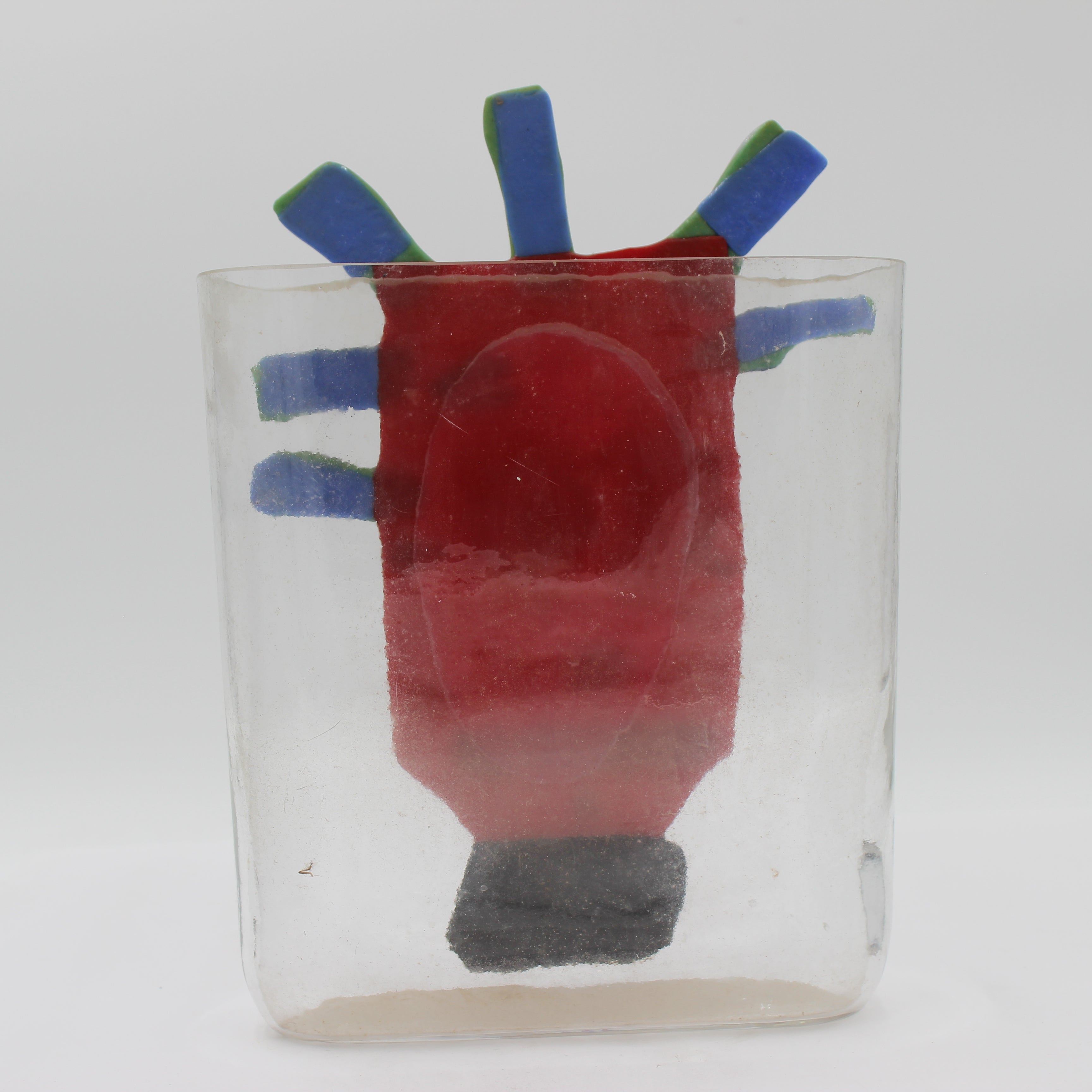 Fortier Glass w/ fused mask