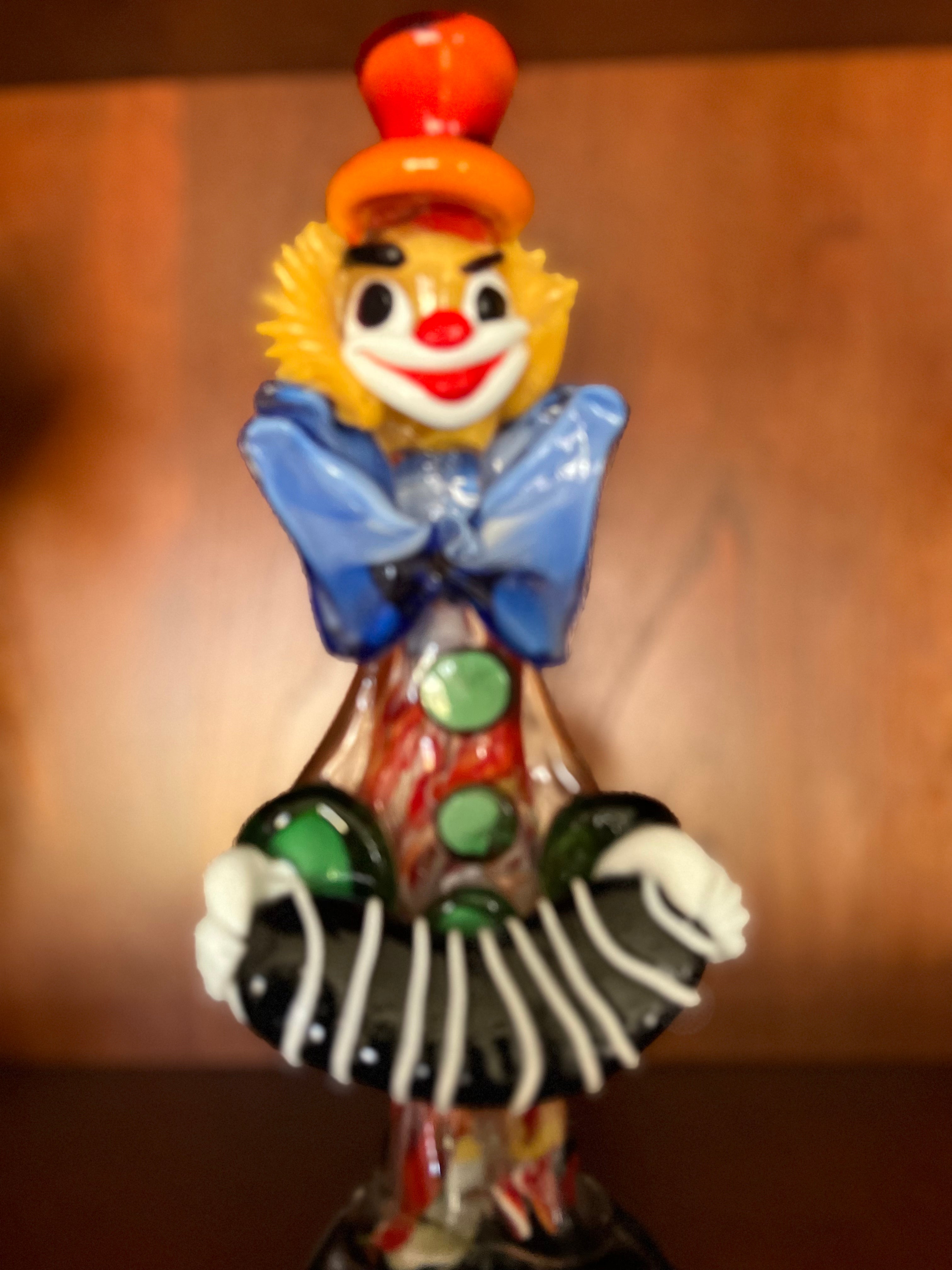 Murano Clown with Accordion (1950)