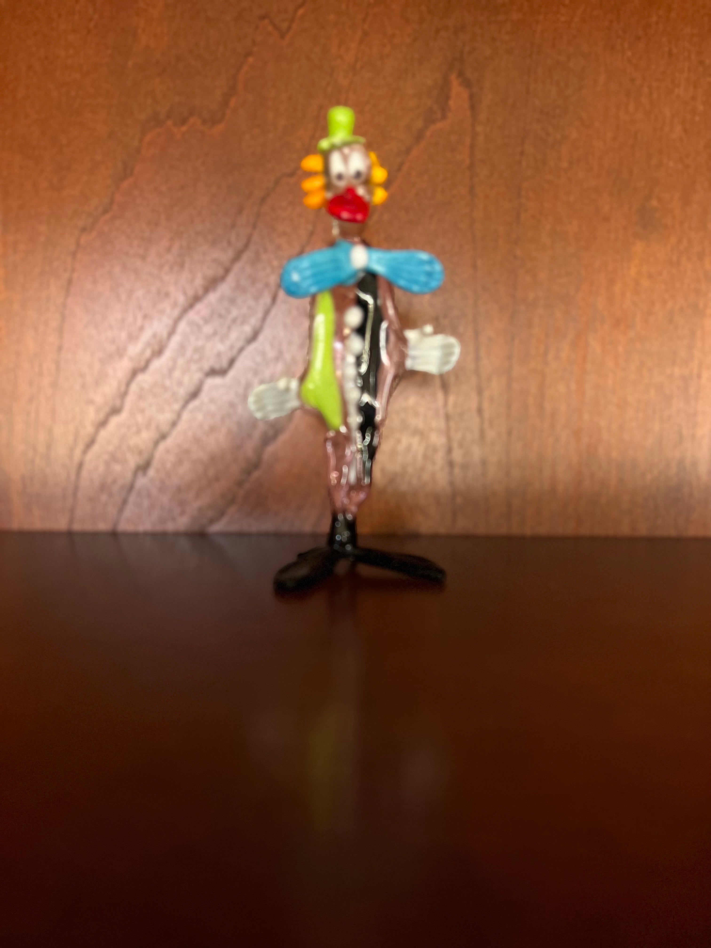 Murano Clown Standing, Blue Tie (1950)