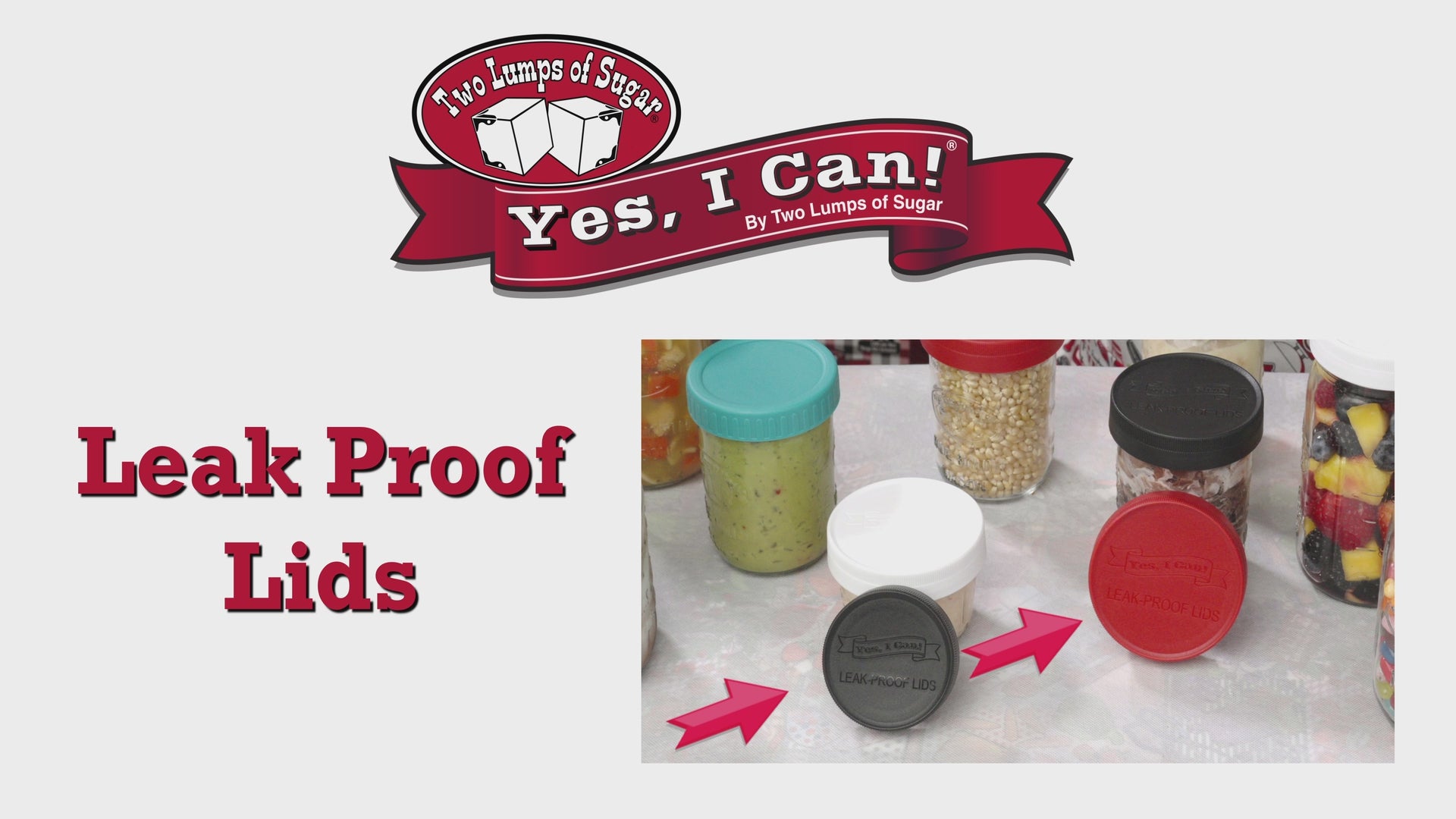 Leak-Proof Regular Mouth Mason Jar Lids- 6 per Box Assorted Colors
