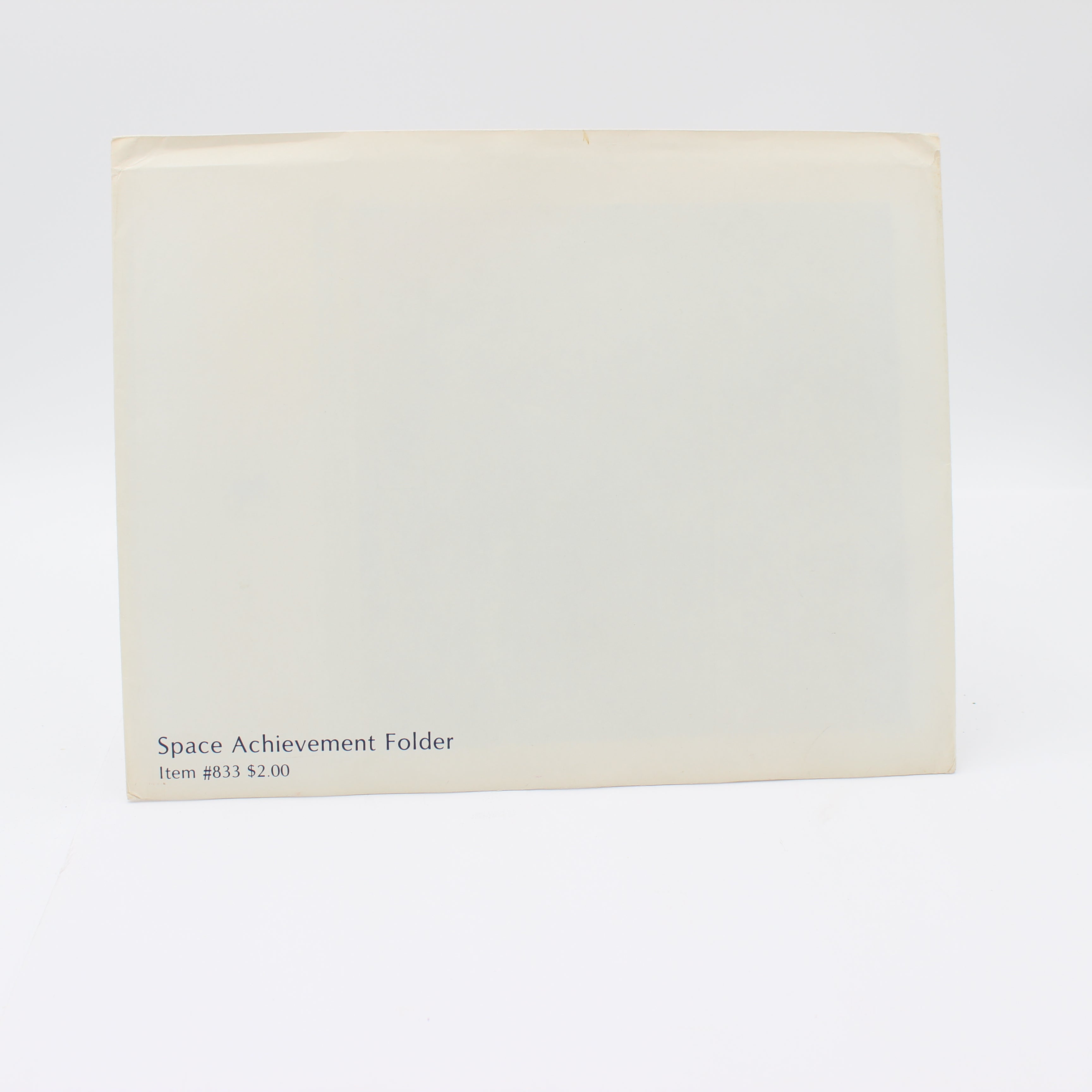 Space Achievement Folder #833 (USPS Stamp Set Folder, 1981)