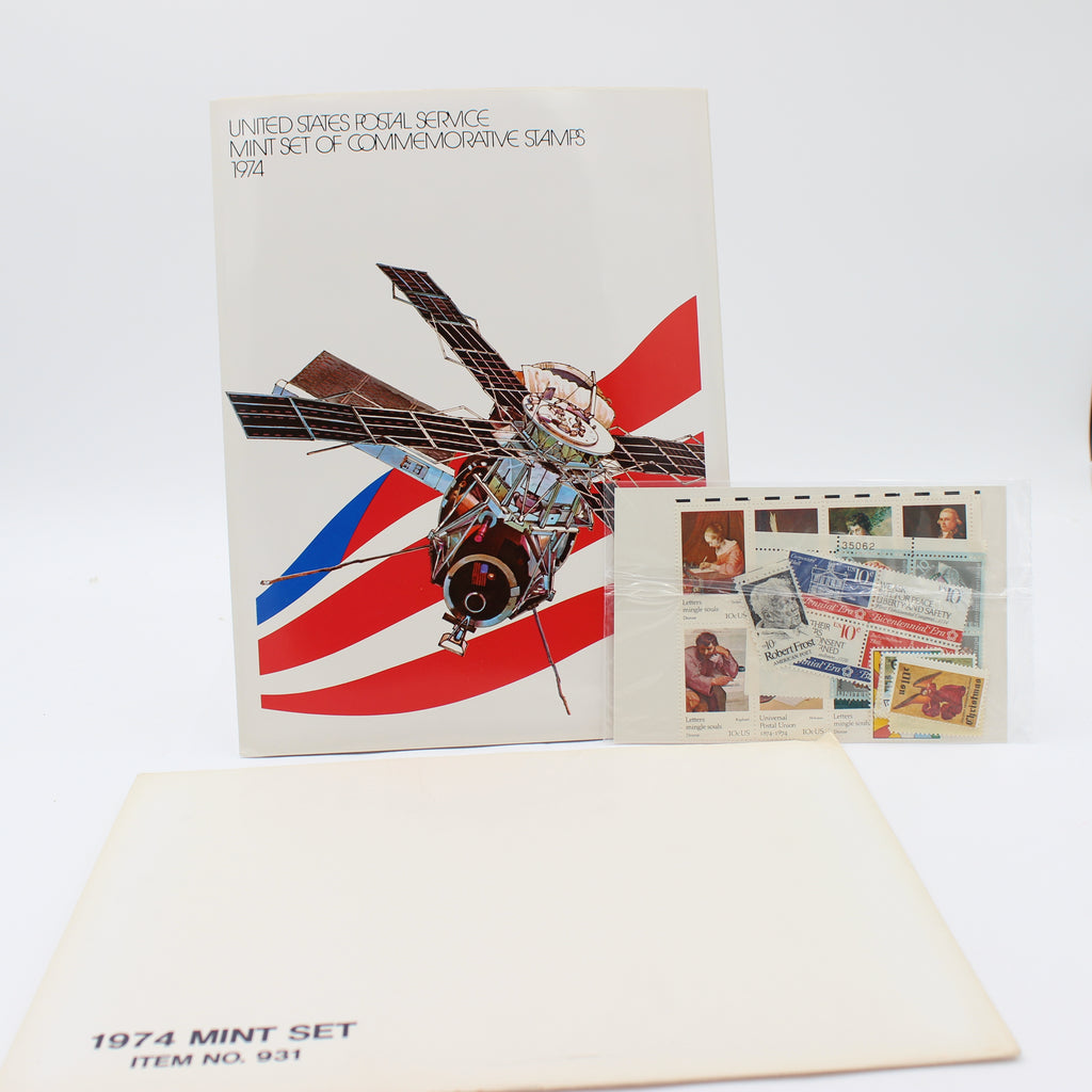 1974 Mint Set #931 (USPS Stamp Set Folder)