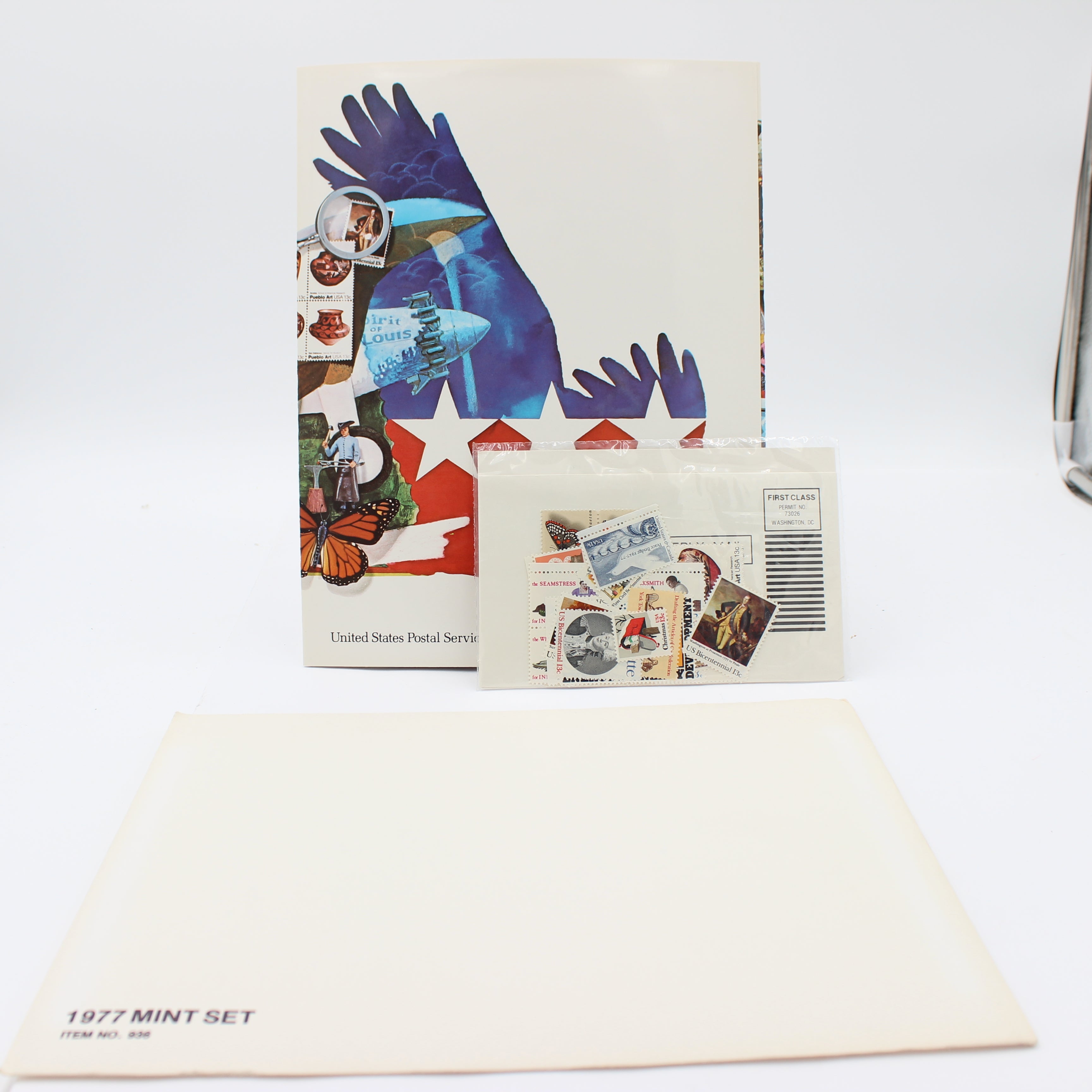1977 Mint Set #936 (USPS Stamp Set Folder)