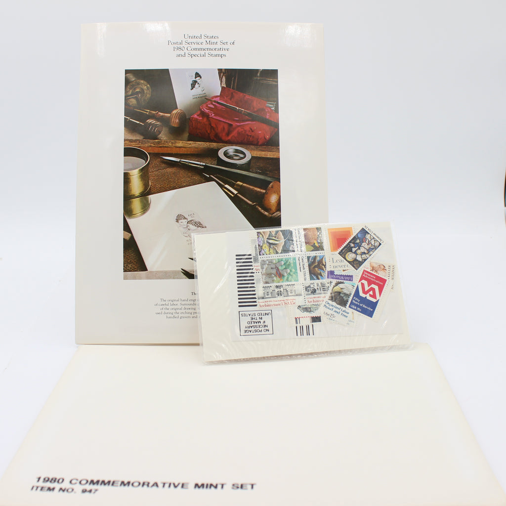 1980 Mint Set #947 (USPS Stamp Set Folder)