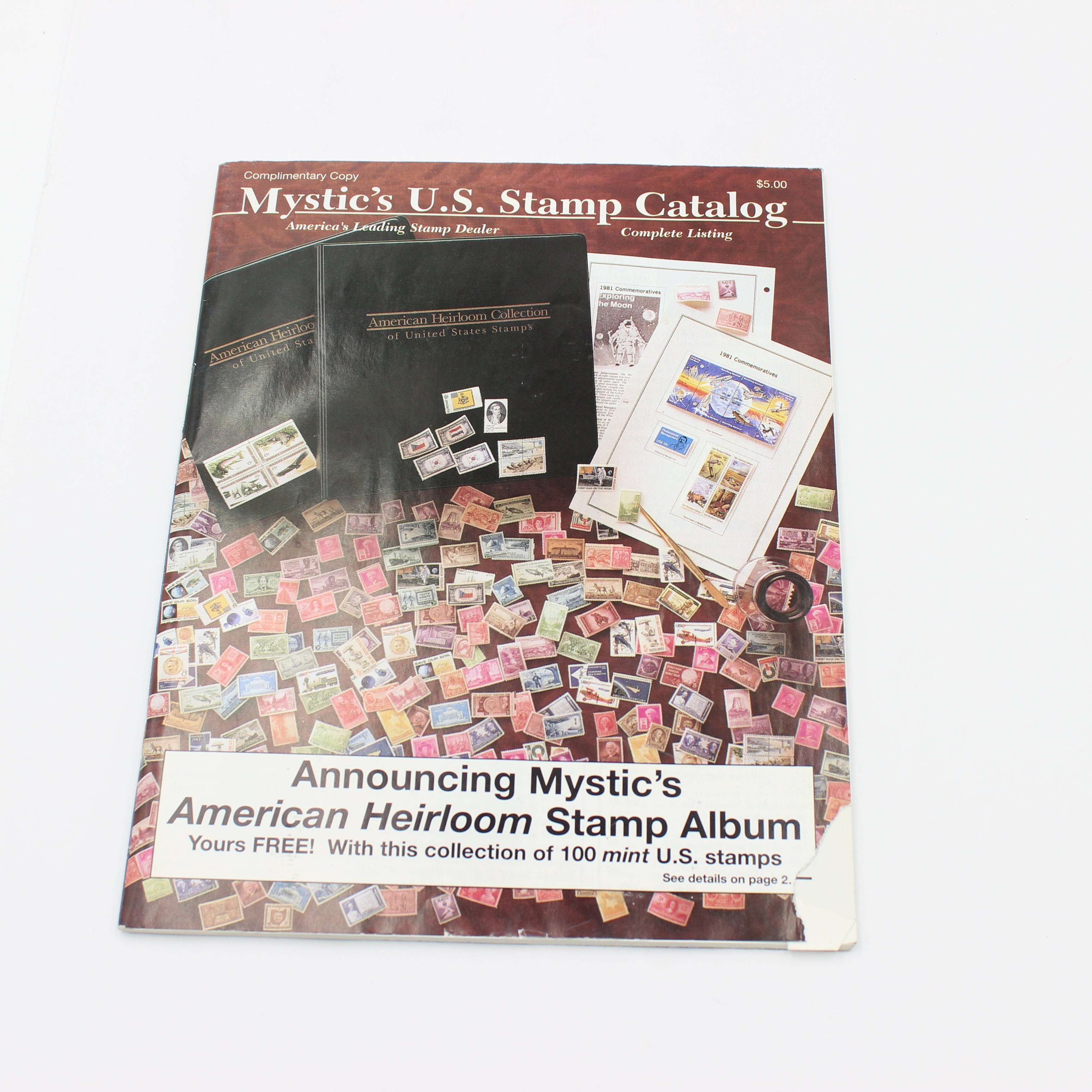 Mystic's US Stamp Catalog (Stamp Magazine / Catalog, 1992)